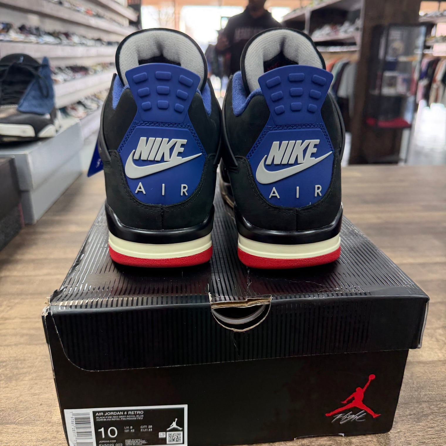 Rare Air Jordan 4 Retro (White Lettering) (USED)