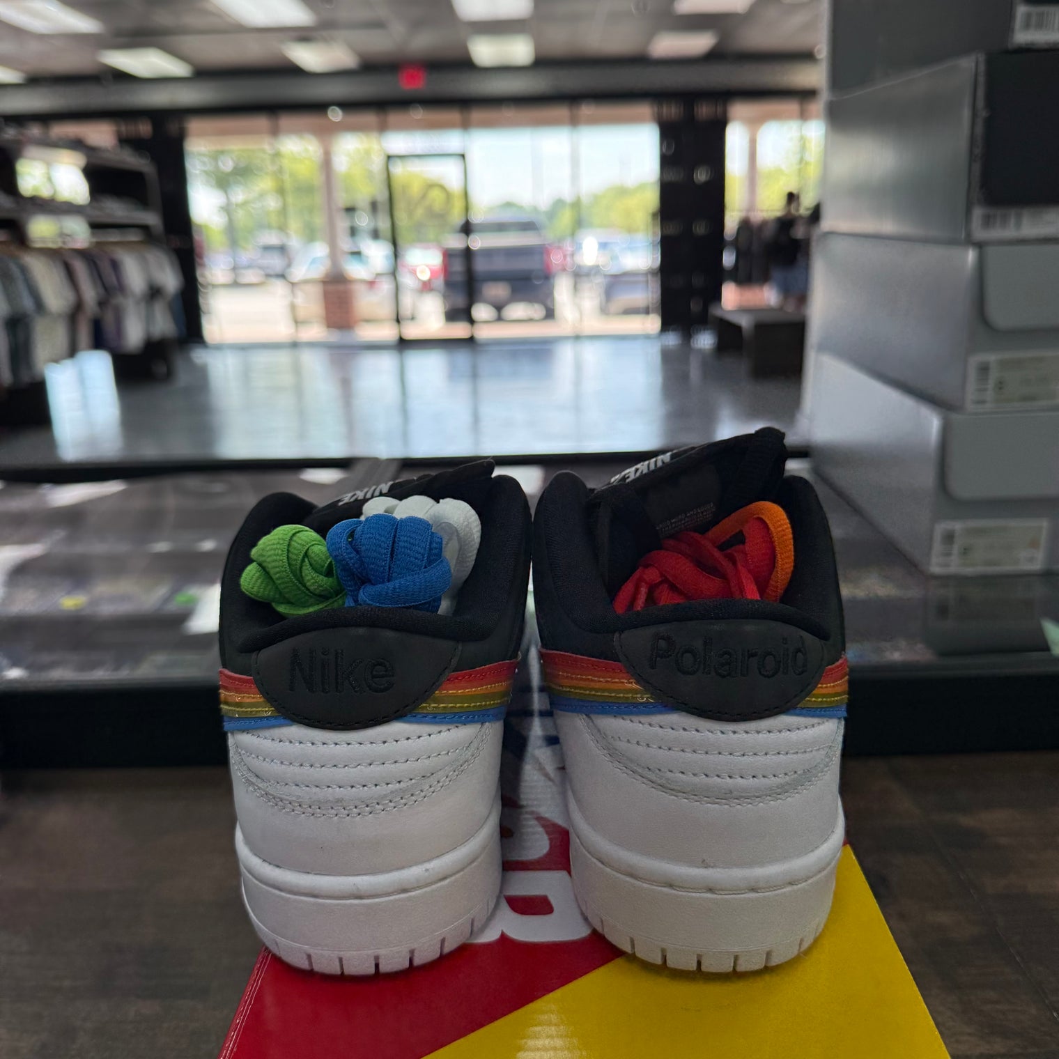 Polaroid SB Dunk Low (Lightly Worn)