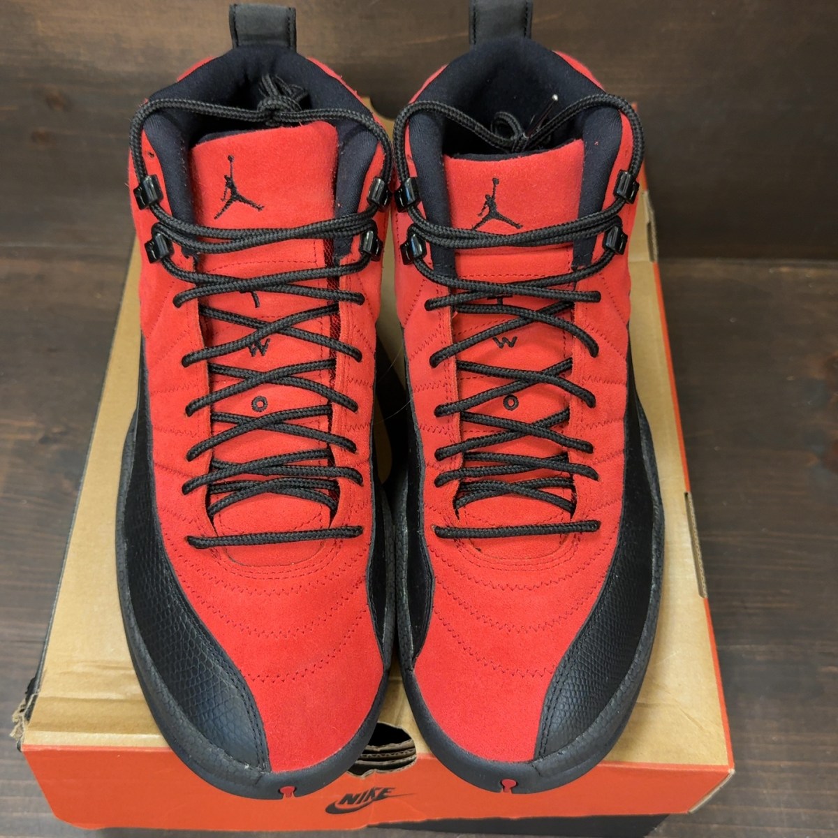 Jordan 12 Retro Reverse Flu Game Size 9.5 (Pre-Owned) - Image 3