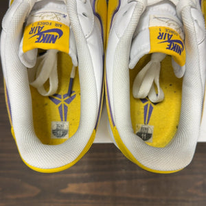 Nike Air Force 1 Low Retro QS Kobe Bryant Lakers Home Size 11 (Pre-Owned) - aux