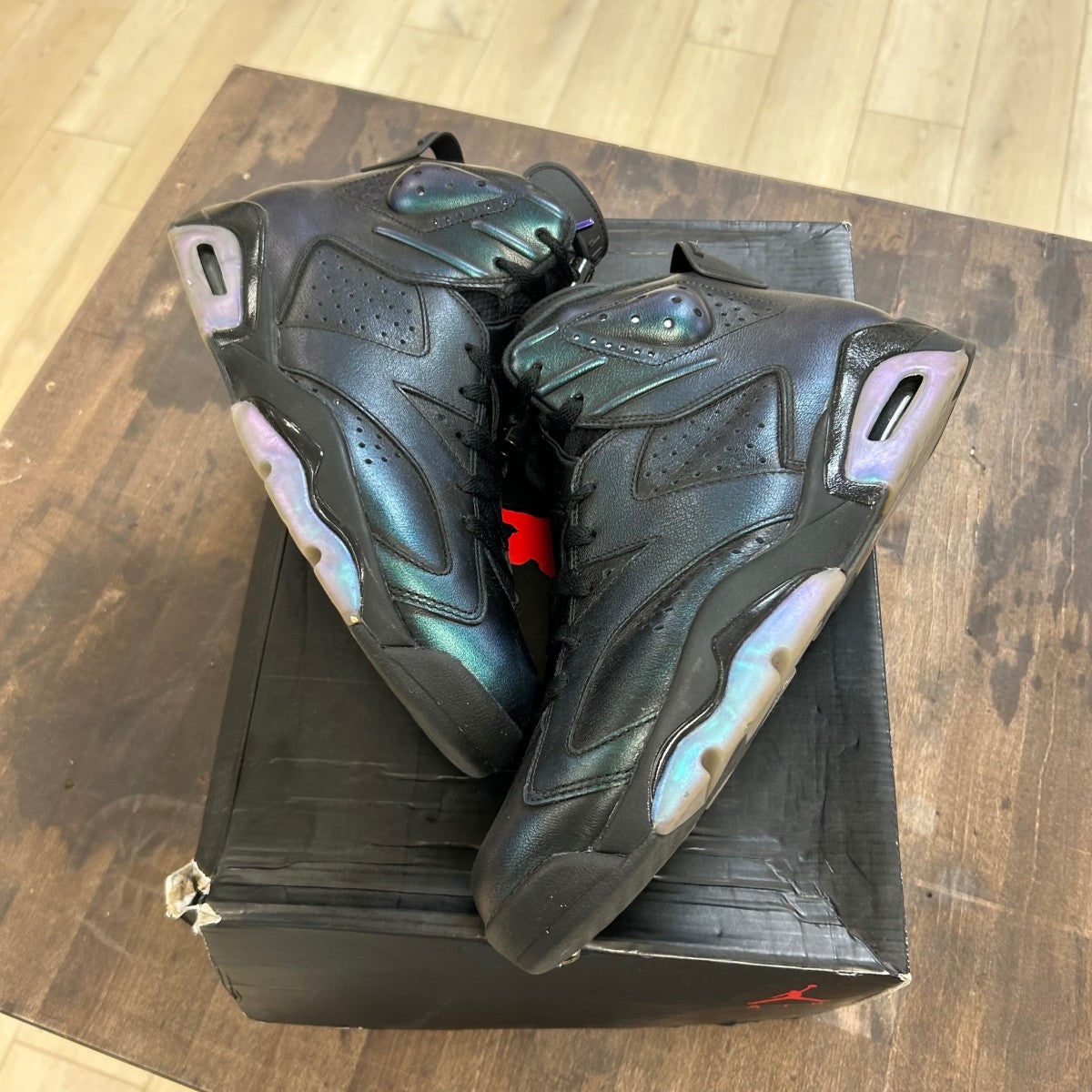 Jordan 6 Retro All-Star Chameleon (2017) - Image 1