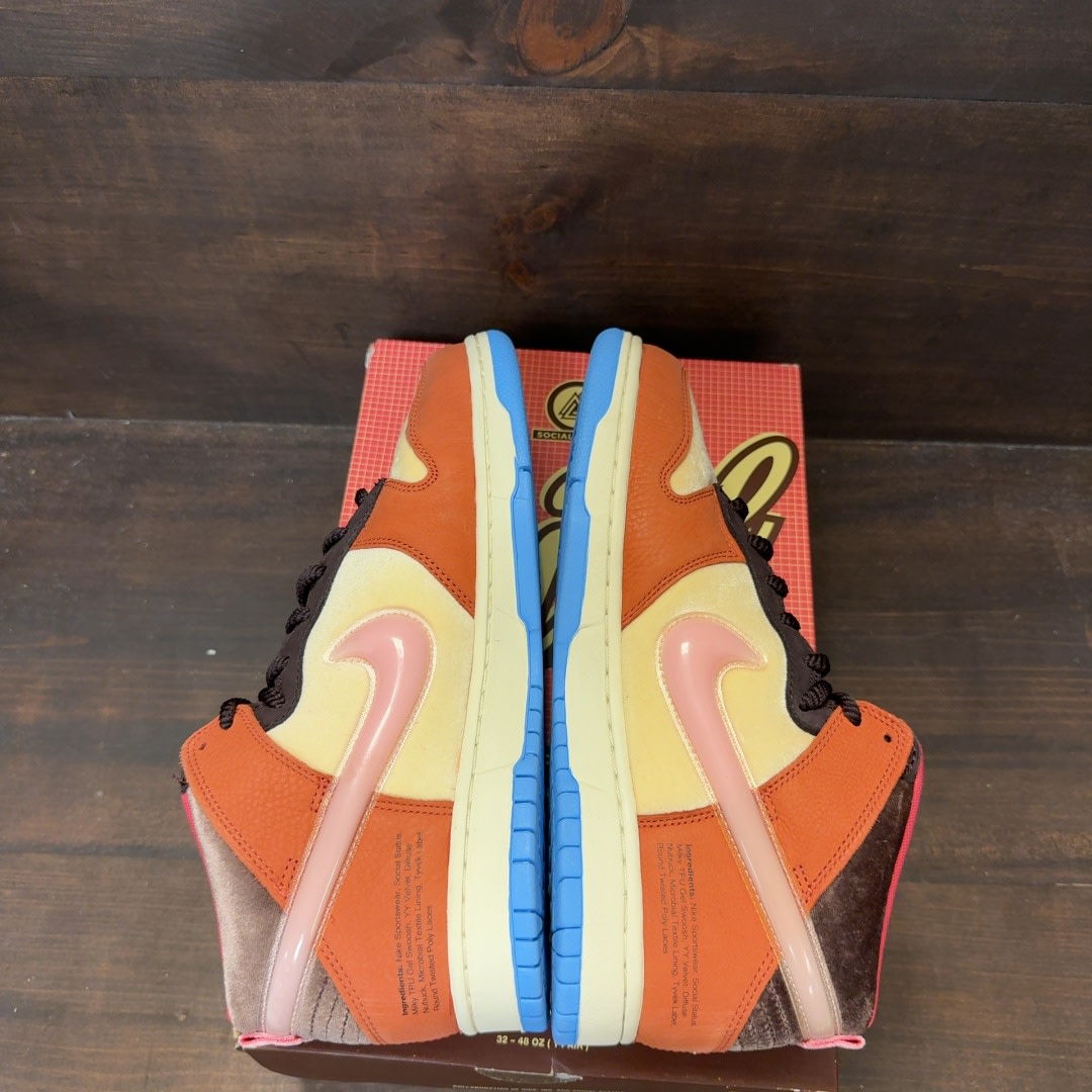 Nike Dunk Mid Social Status Free Lunch Chocolate Milk - Image 6