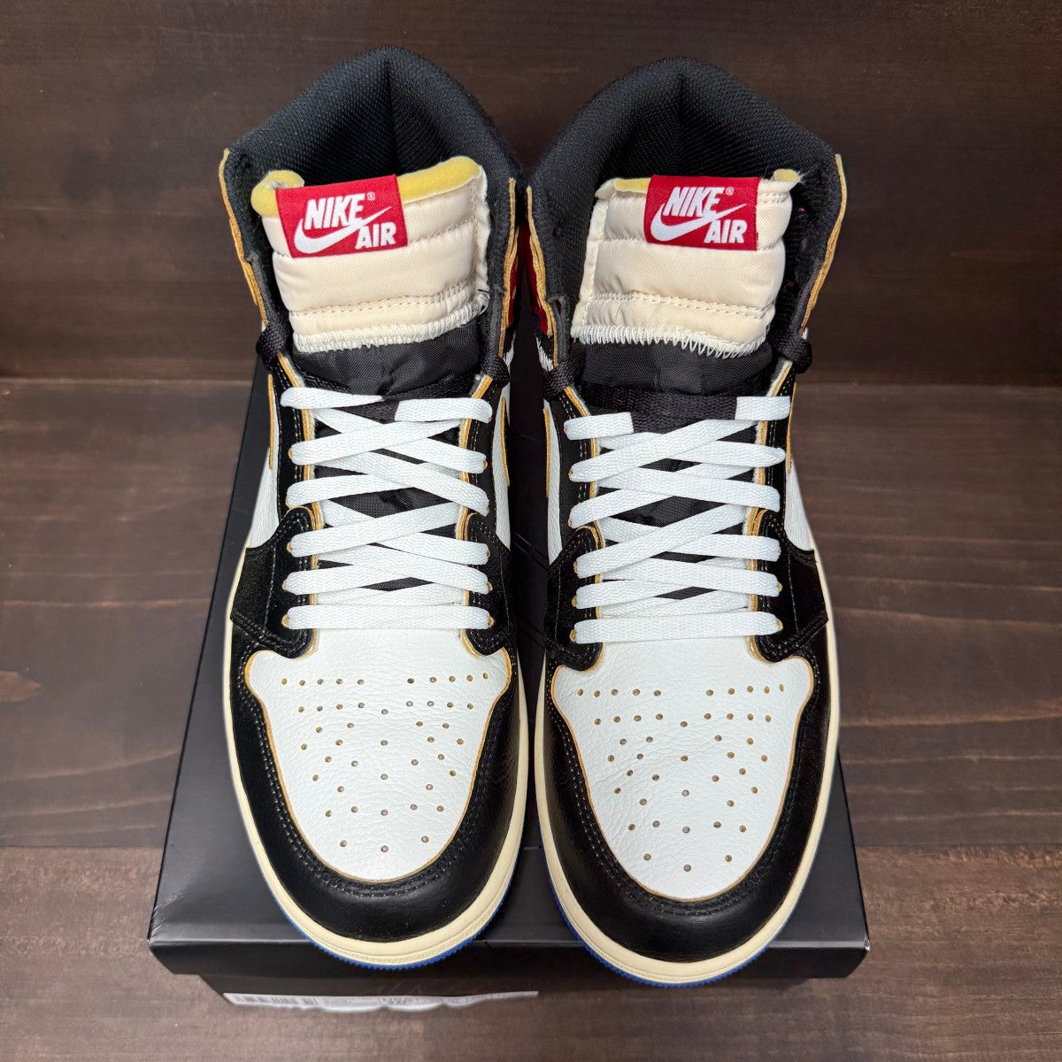 Jordan 1 Retro High OG SP Fragment x Union LA Varsity Red Sport Royal - Image 2