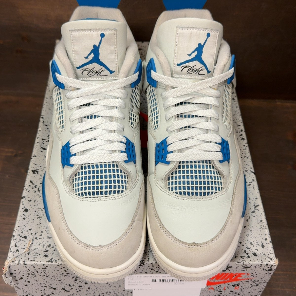 Jordan 4 Retro Military Blue (2024) - Image 3