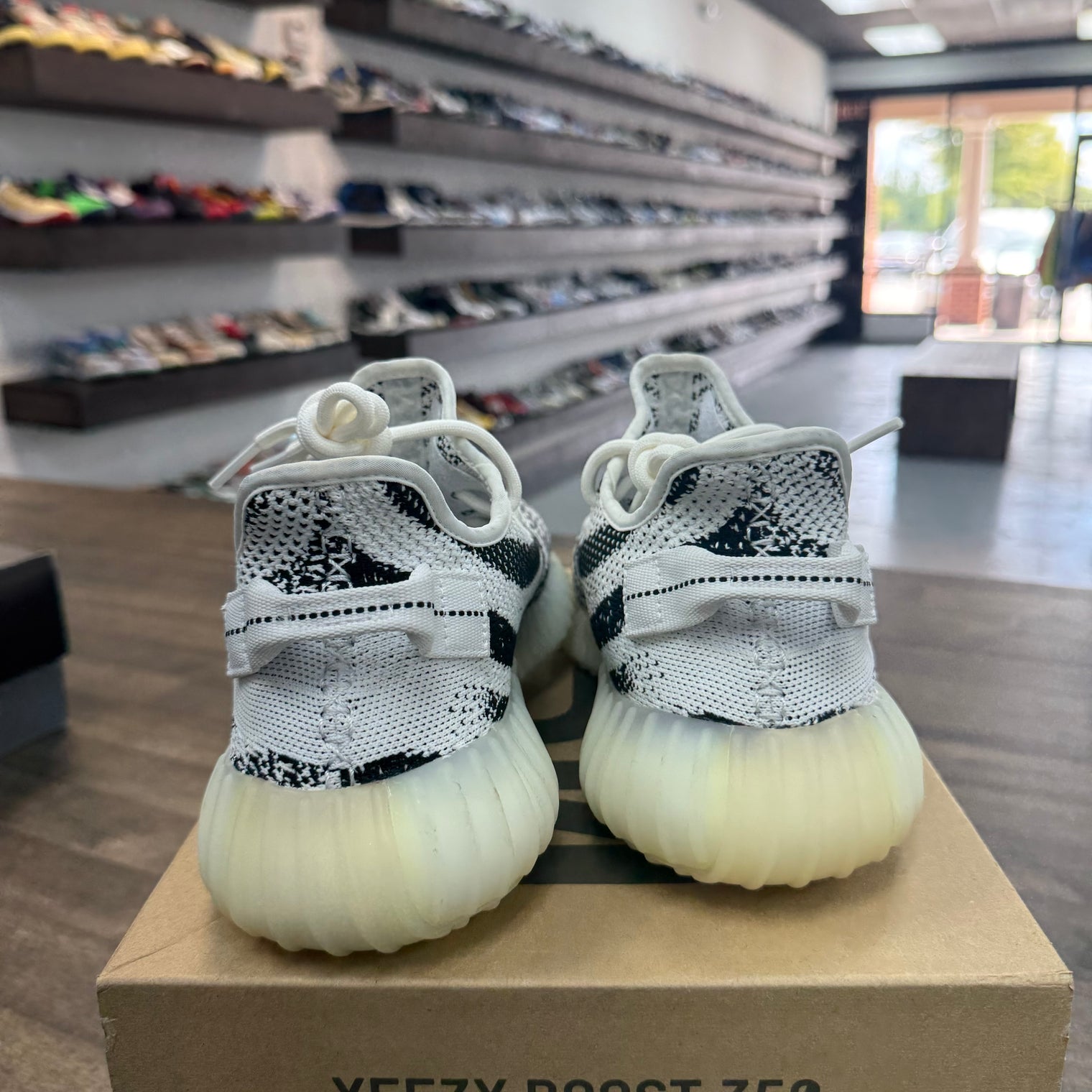 Zebra Yeezy 350 (USED)