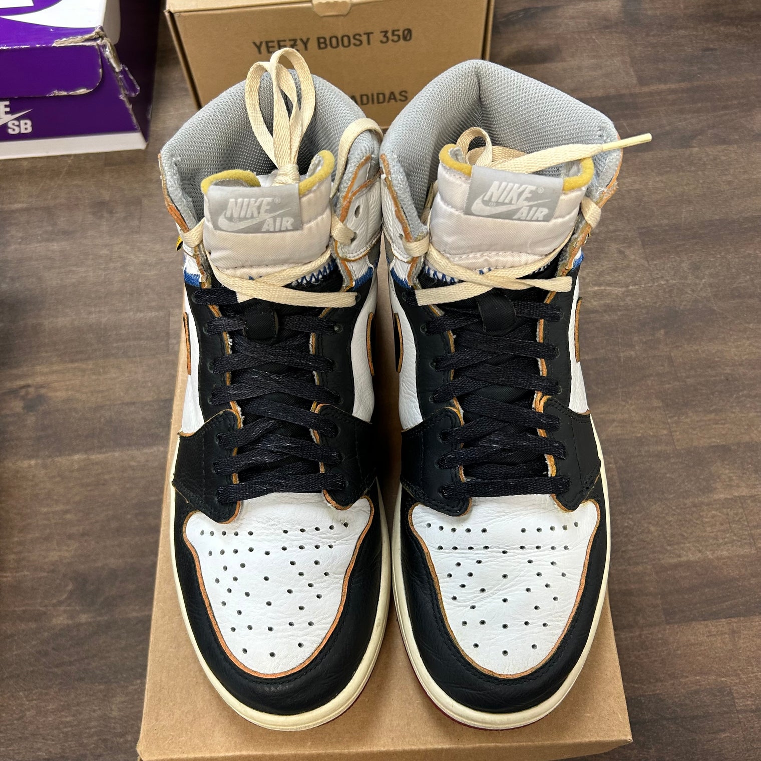 Union LA Black Toe Jordan 1 High (Used, No Box)