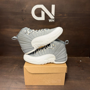 Jordan 12 Retro Stealth (GS) Size 4Y (Pre-Owned) - Image 1