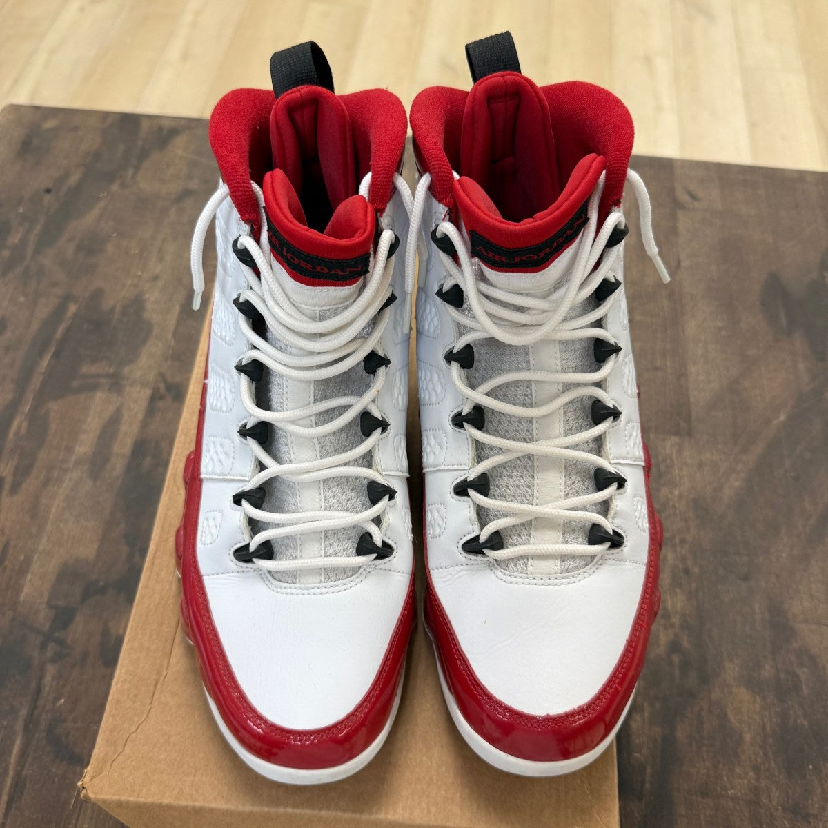 Jordan 9 Retro White Gym Red Size 11 (Pre-Owned) - Image 4