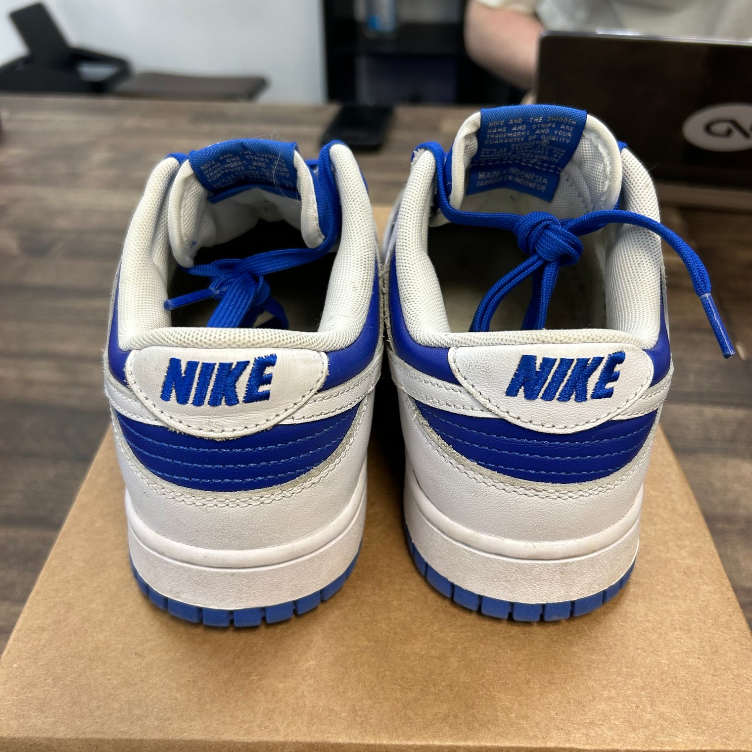 Racer Blue Dunk Low (USED, No Insoles, No Box)