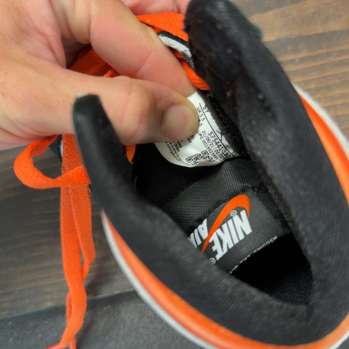 Jordan 1 High OG Electro Orange (GS) - Image 7