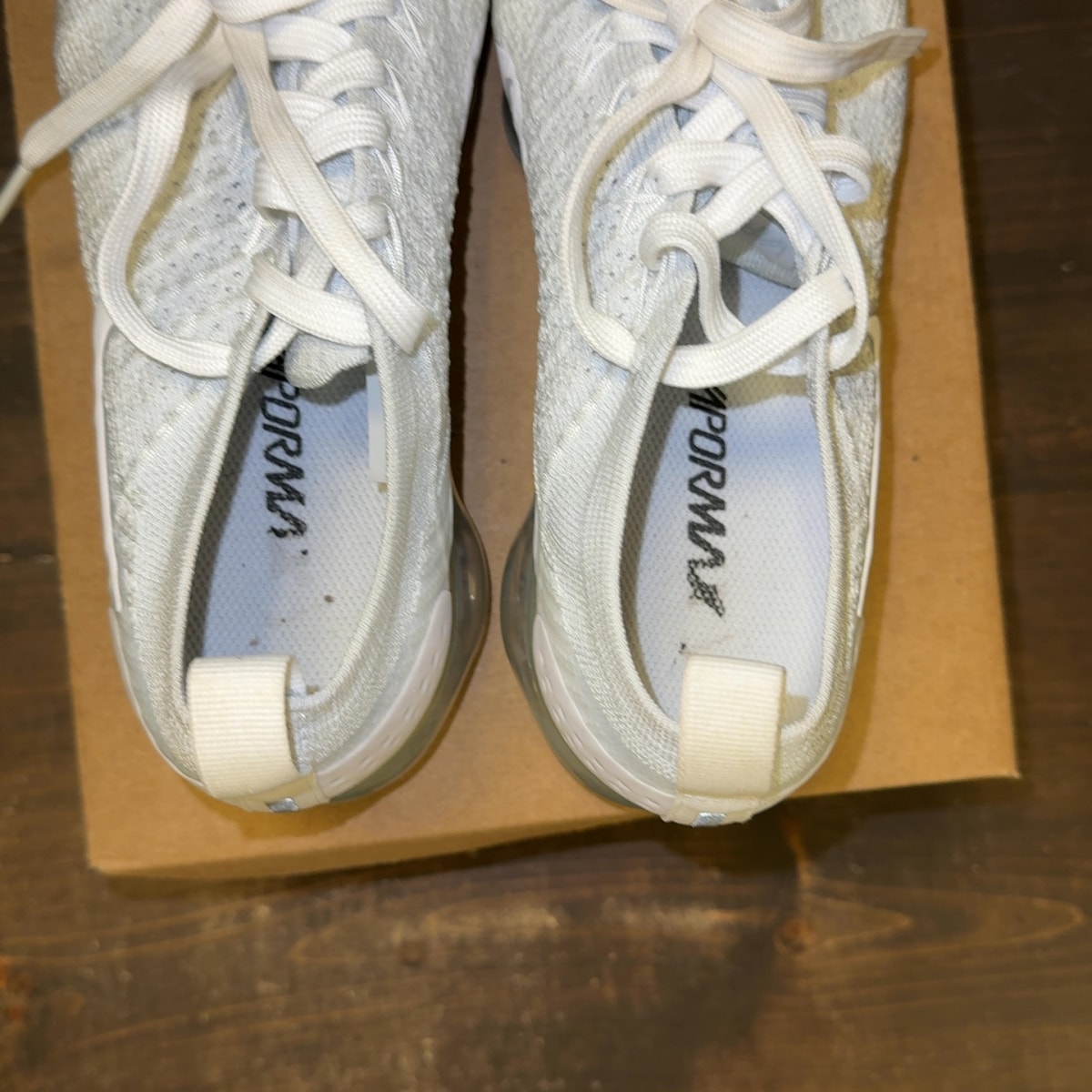 Nike Air VaporMax 2 White Pure Platinum (Women's) Size 7W (Pre-Owned) - Image 6