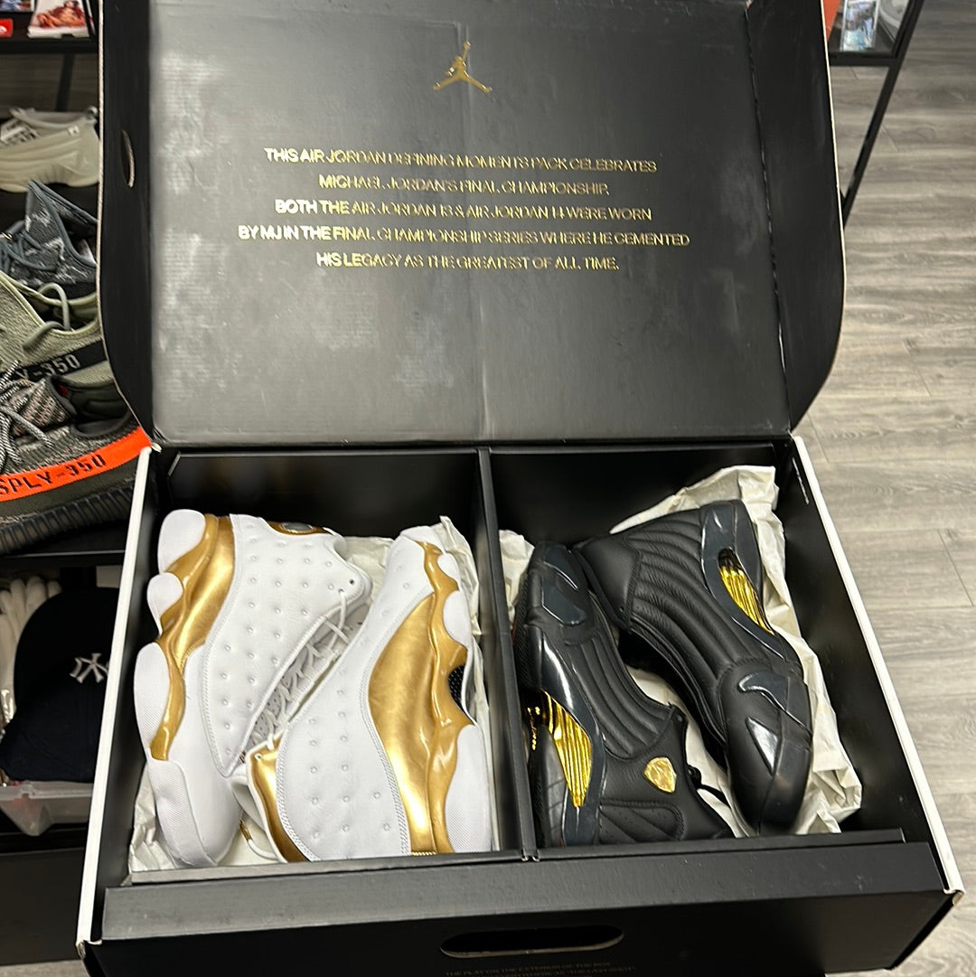 Jordan 13 & 14 Defining Moments Pack Last Shot (Worn & New)