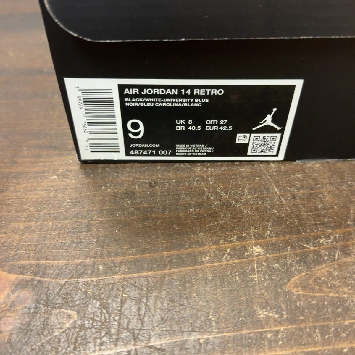 Jordan 14 Retro Black University Blue (2026) - Image 8