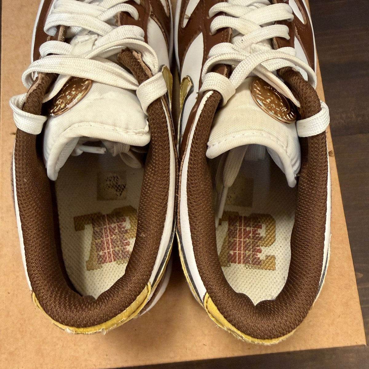 Nike Dunk Low Cacao Wow Gold (GS) Size 5Y (Pre-Owned) - Image 5