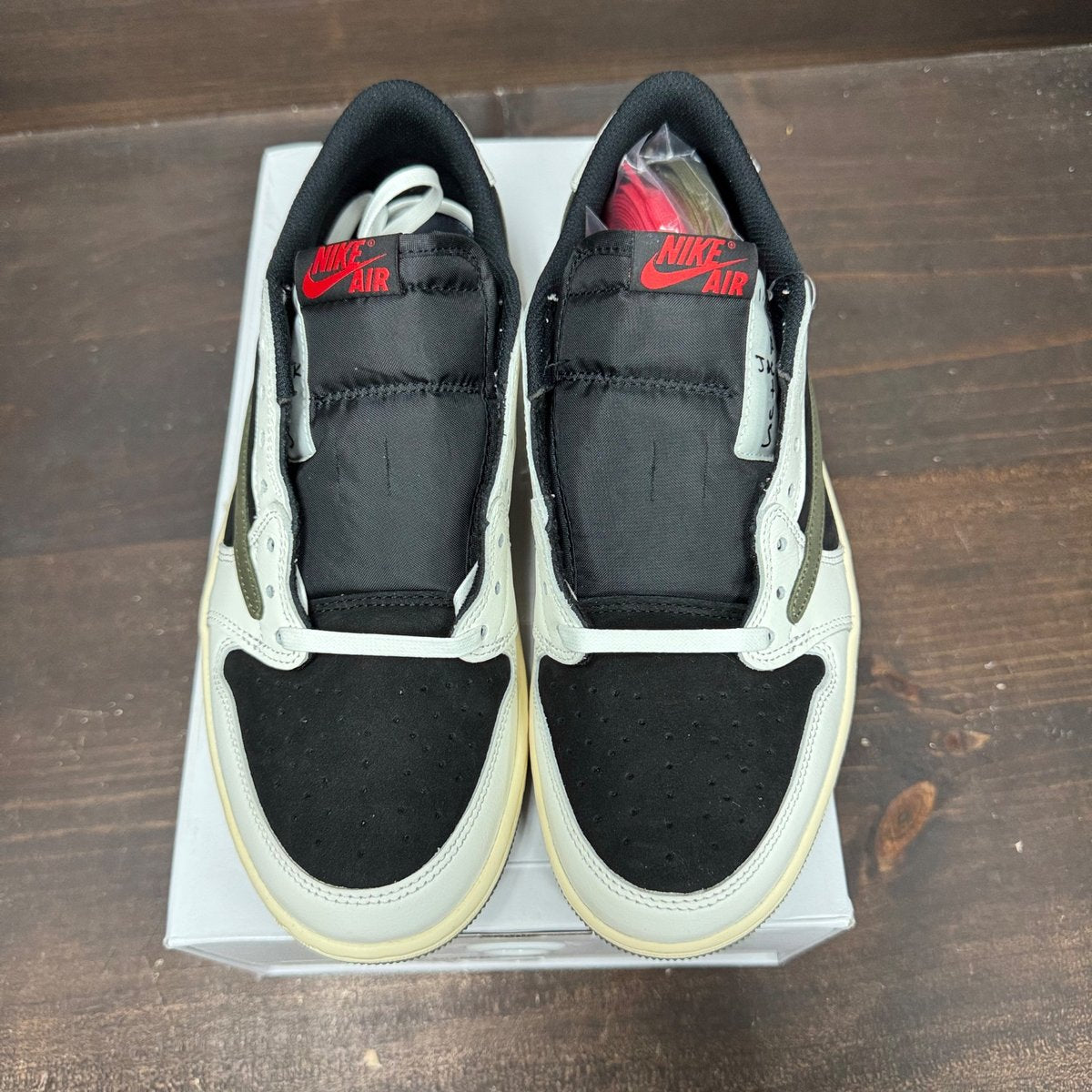 Jordan 1 Retro Low OG SP Travis Scott Olive (Women's) Size 10W - side