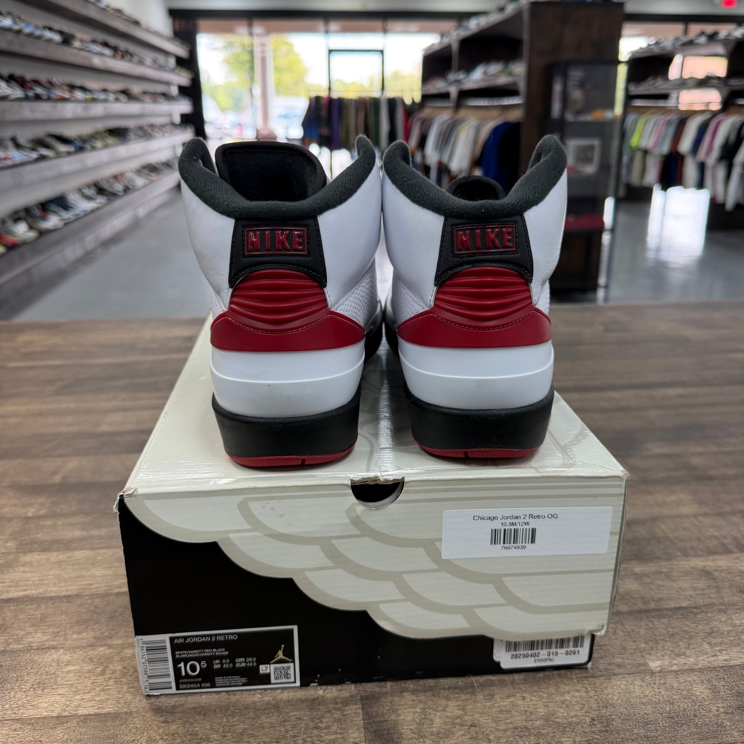 Chicago Jordan 2 (Lightly Worn)