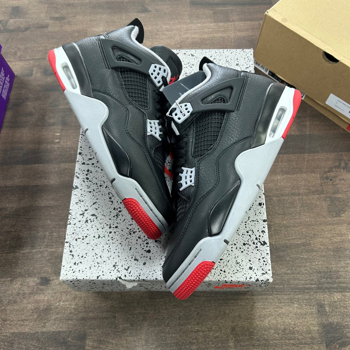 Jordan 4 Retro Bred Reimagined - Image 1