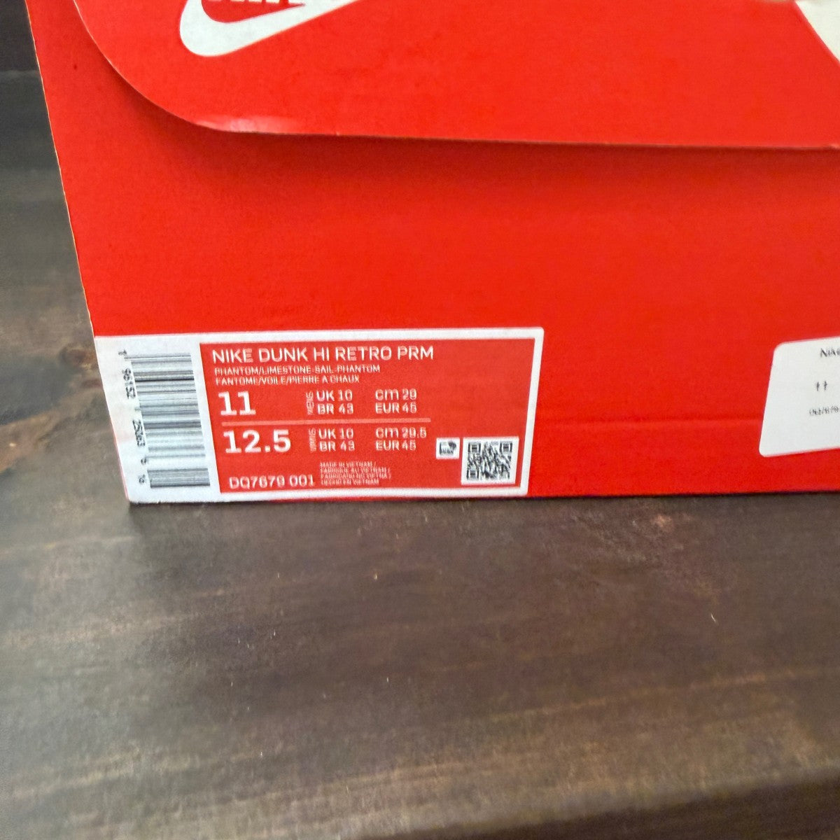 Nike Dunk High Tan Suede White - Image 7