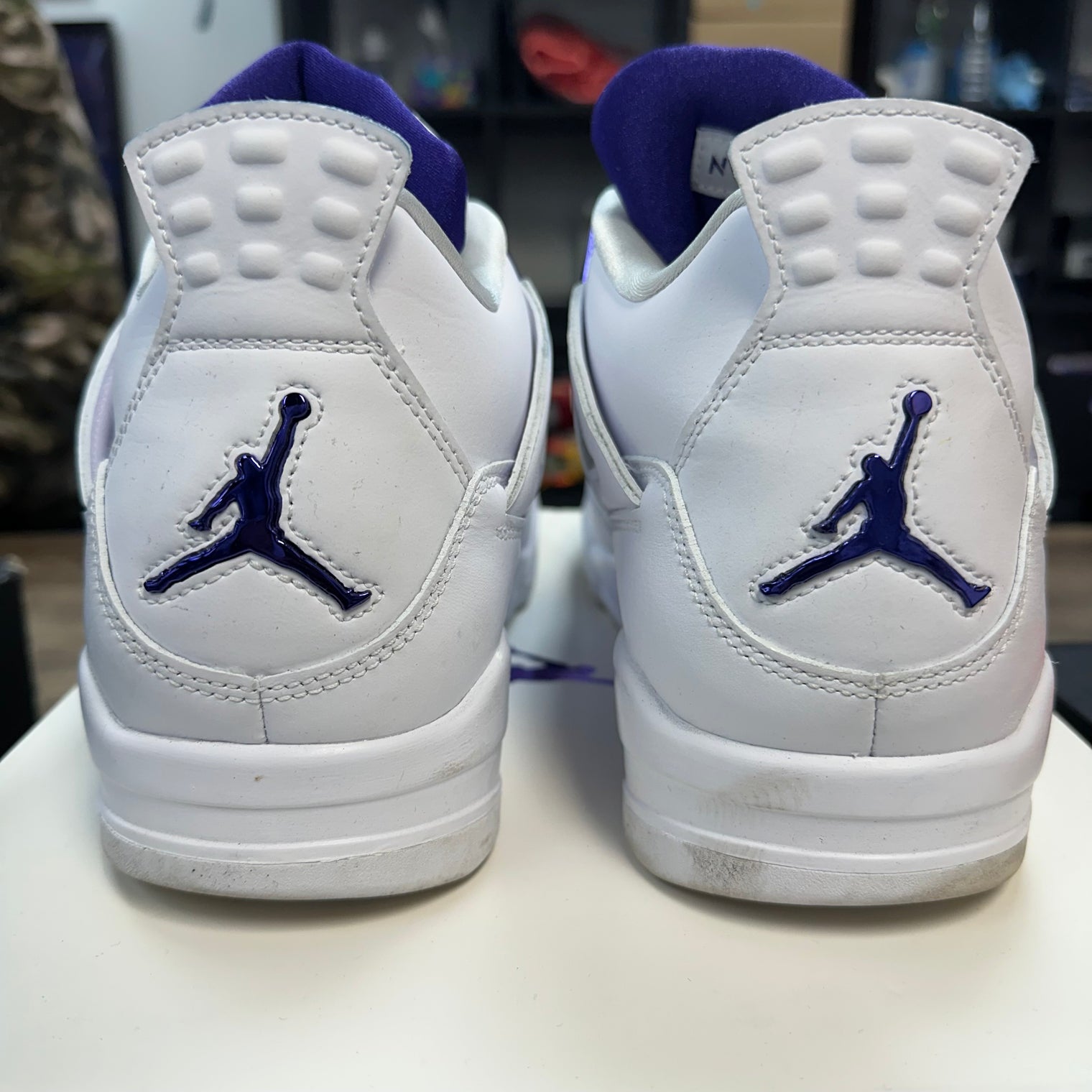 Metallic Purple Jordan 4 Retro (USED)
