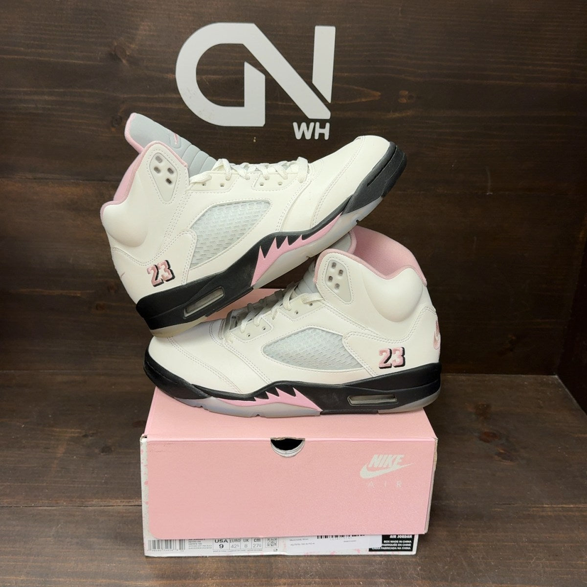 Jordan 5 Retro Medium Soft Pink - Image 1