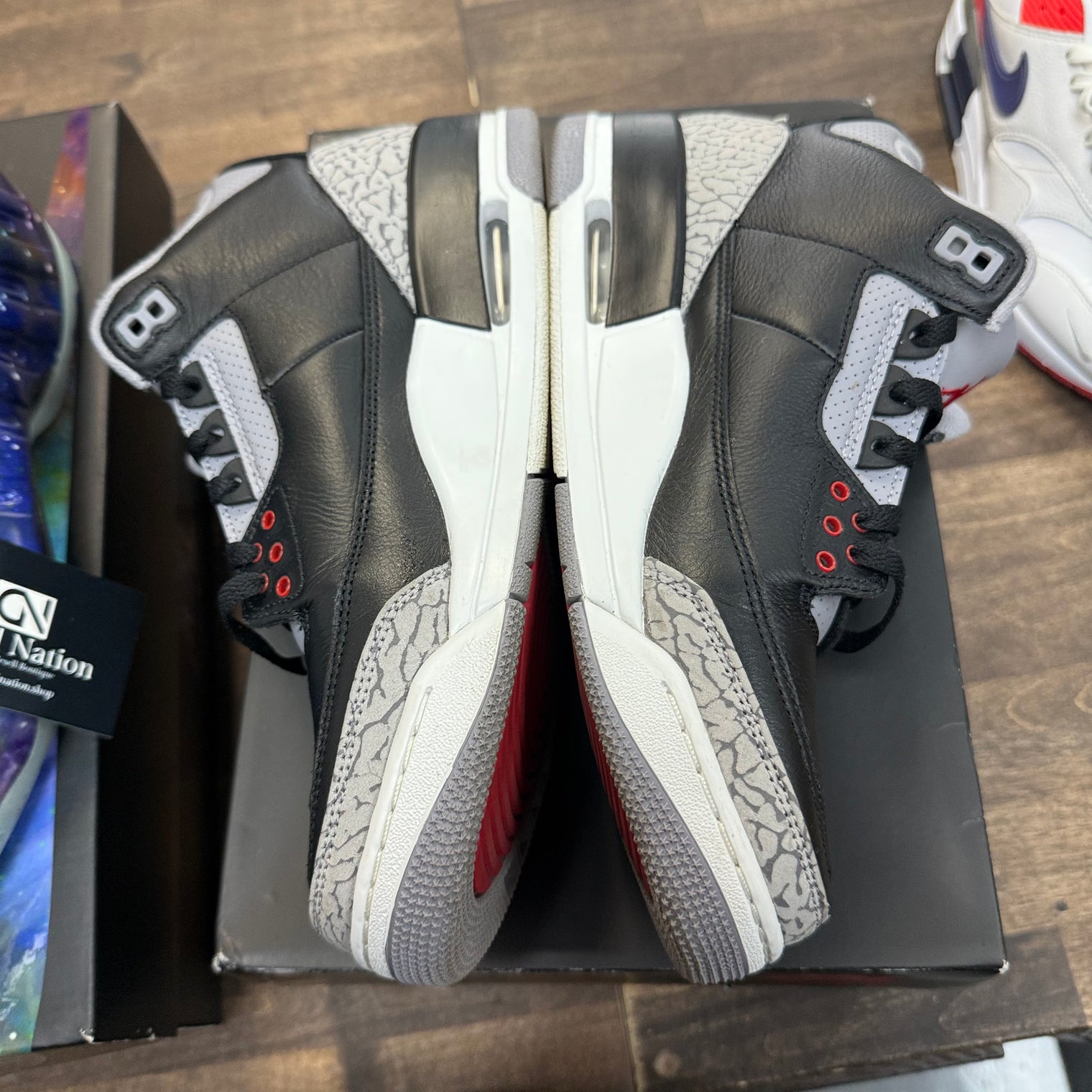 Black Cement Jordan 3 (2024) (USED)
