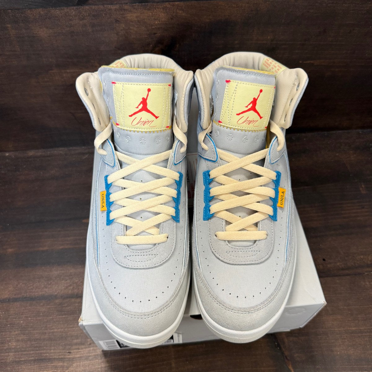 Jordan 2 Retro SP Union Grey Fog - Image 2