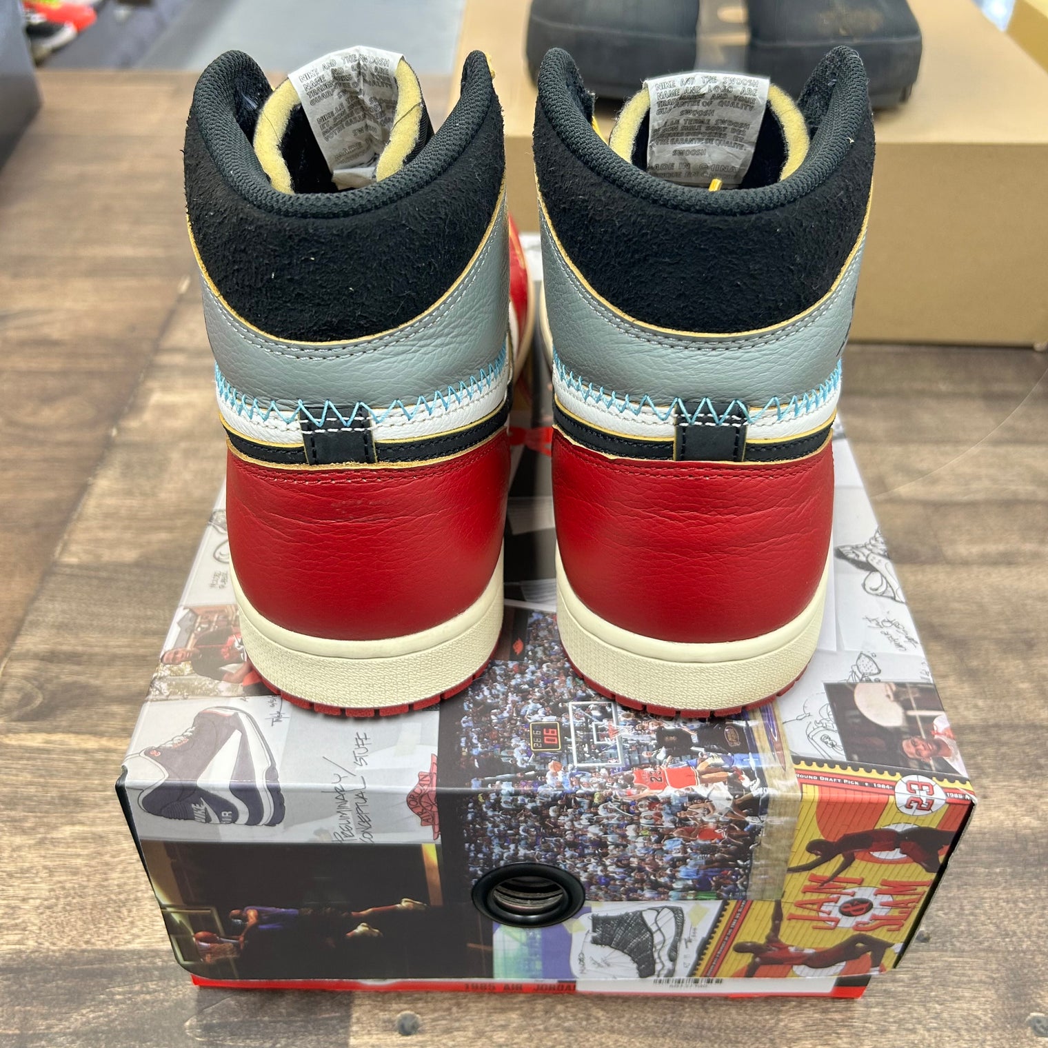 Union LA Chicago Shadow Jordan 1 High (USED)