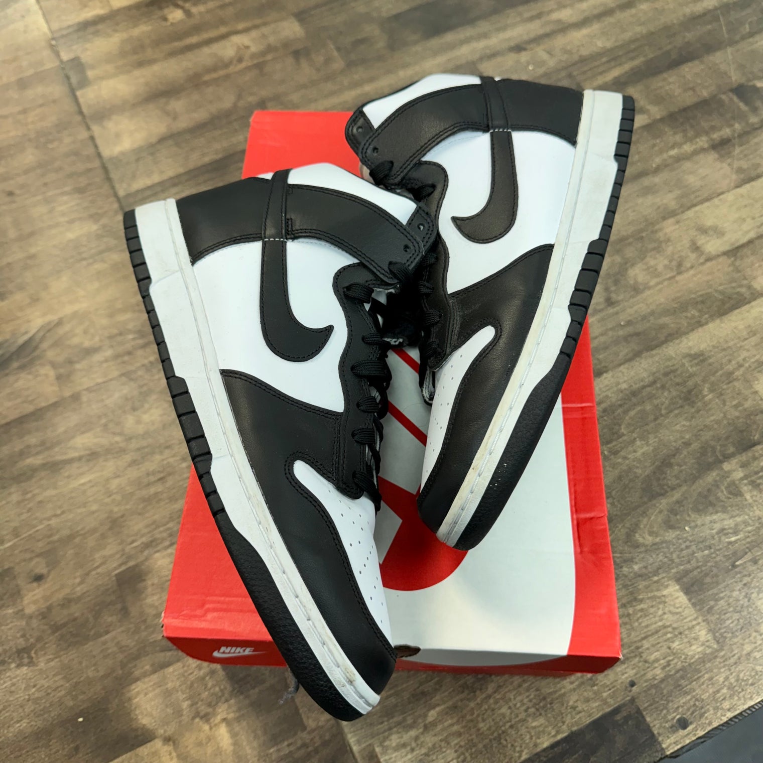 Panda Black White Nike Dunk High (USED)