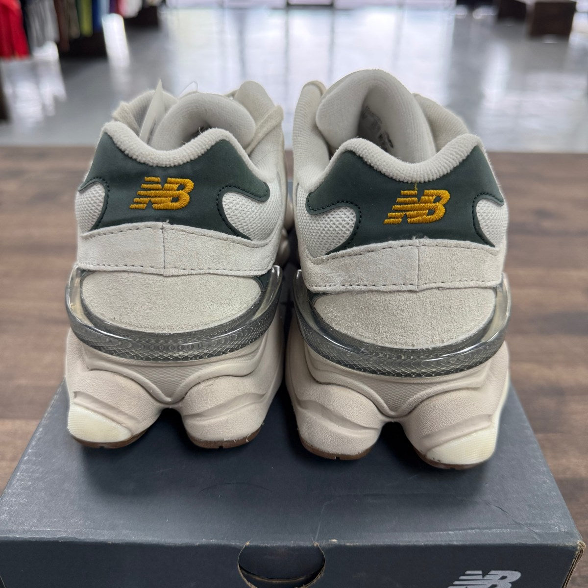 New Balance 9060 White Green - Image 4