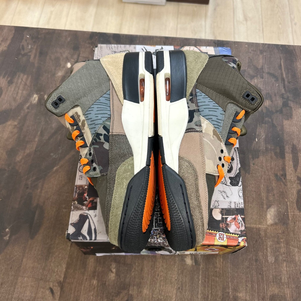Jordan 3 Retro Patchwork Camo - Image 3