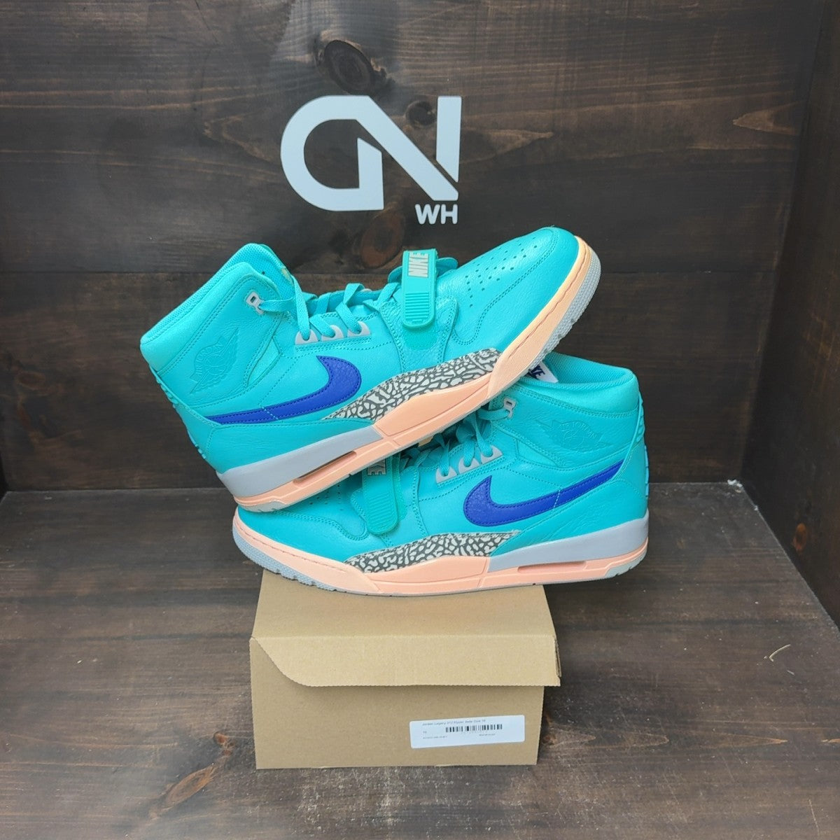 Jordan Legacy 312 Hyper Jade Size 16 - Image 1