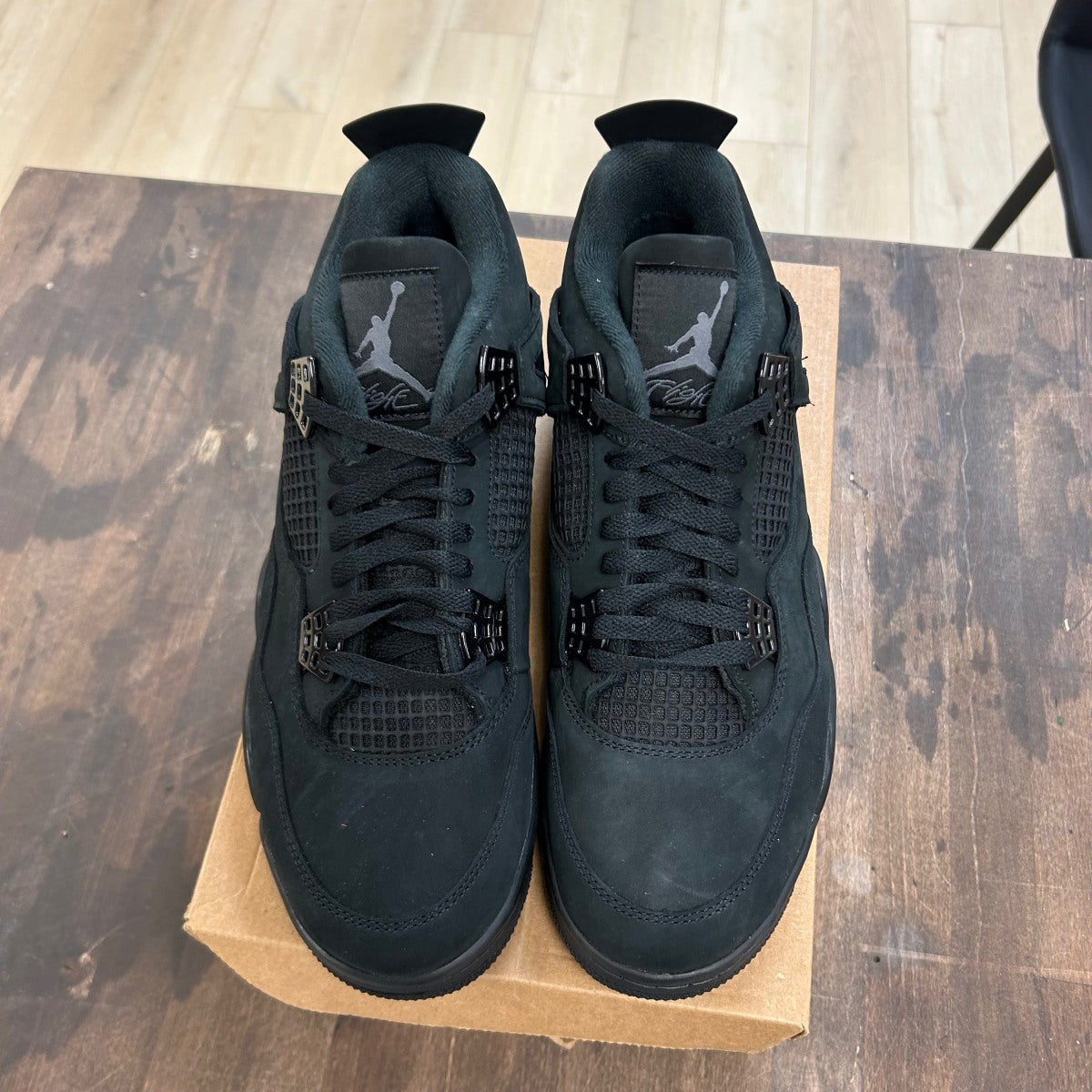Jordan 4 Retro Black Cat (2025) Size 11 (Pre-Owned) - Image 2
