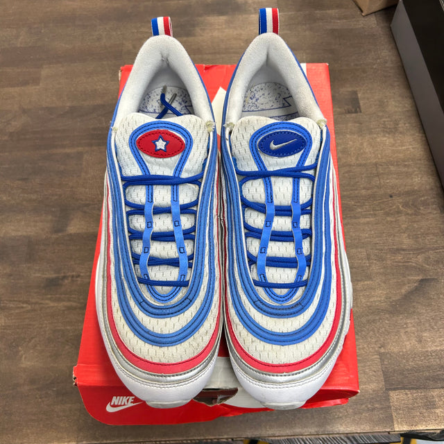 Game Royal Metallic Silver University Red Air Max 97 (USED)