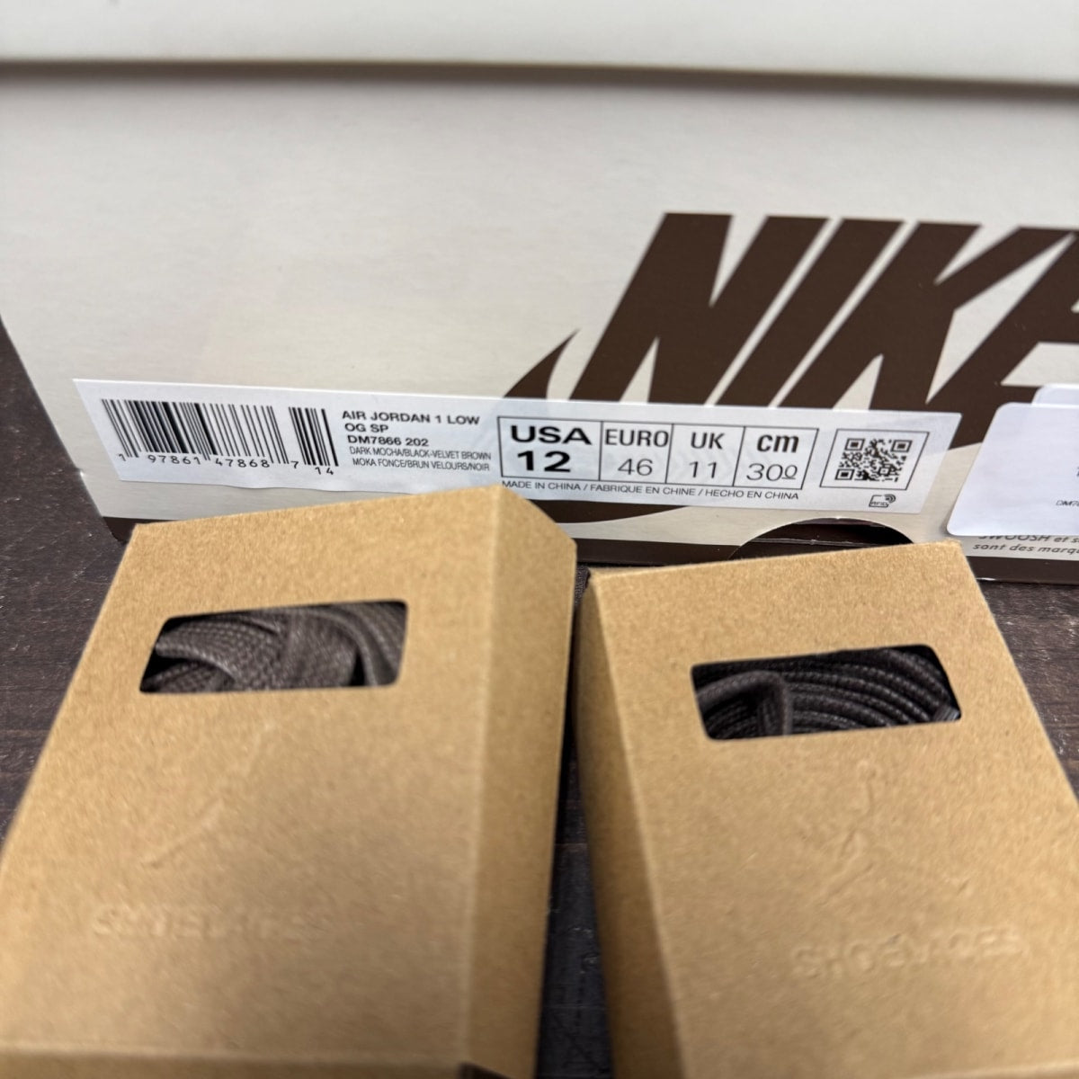 Jordan 1 Retro Low OG SP Travis Scott Velvet Brown - Image 7