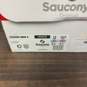 Saucony ProGrid Omni 9 Black Multi - Image 7