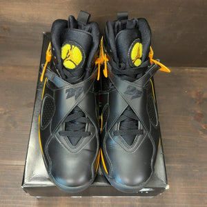 Jordan 8 Retro Taxi Yellow Black (Women's) Size 10W (Pre-Owned) - tag