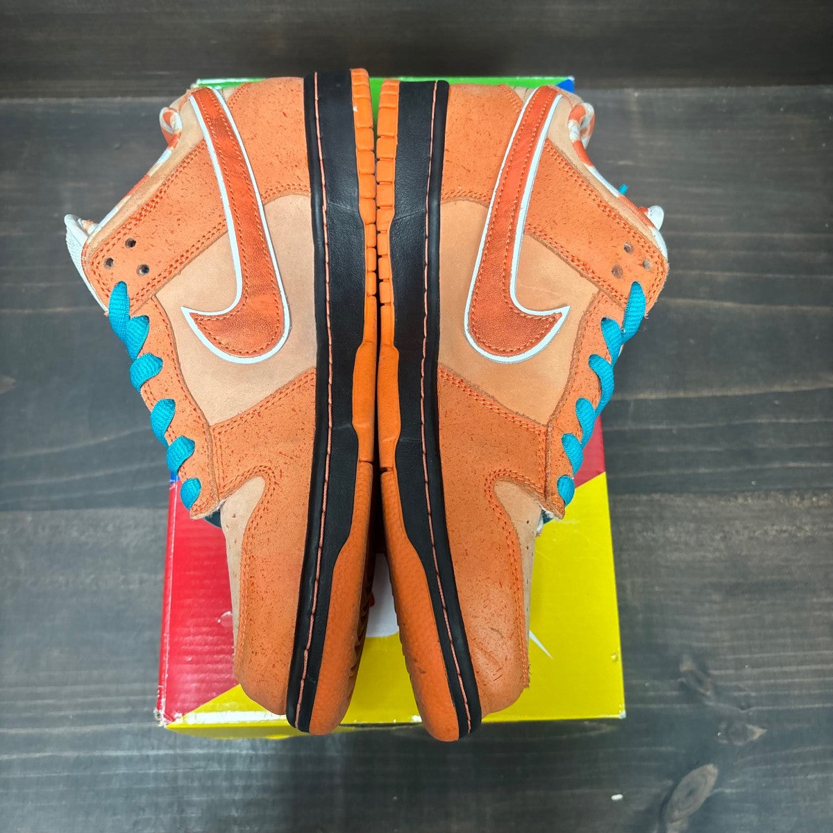 Nike SB Dunk Low Concepts Orange Lobster (Special Box) Size 9 (Pre-Owned)