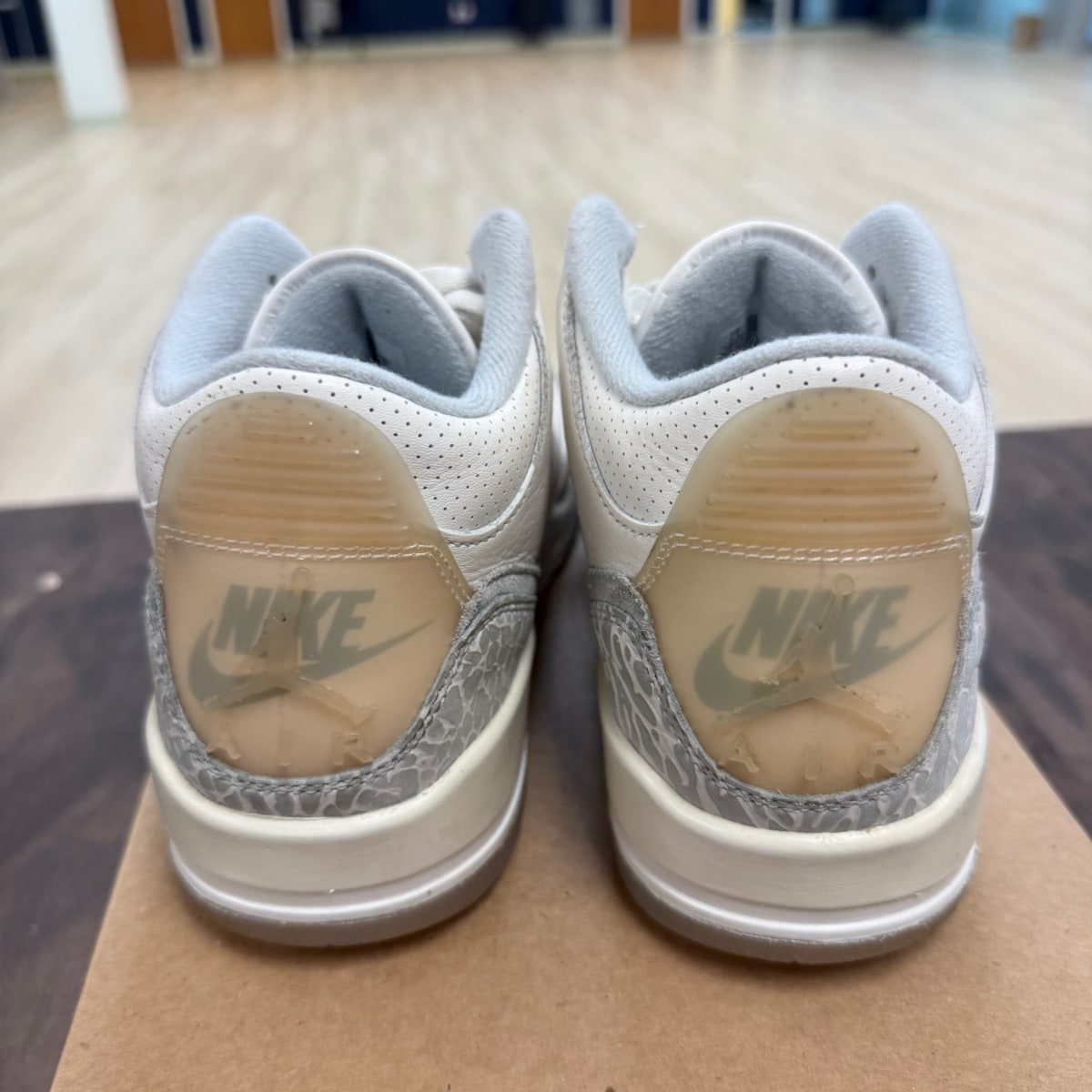 Jordan 3 Retro Craft Ivory Size 7.5 (Pre-Owned) - Image 5