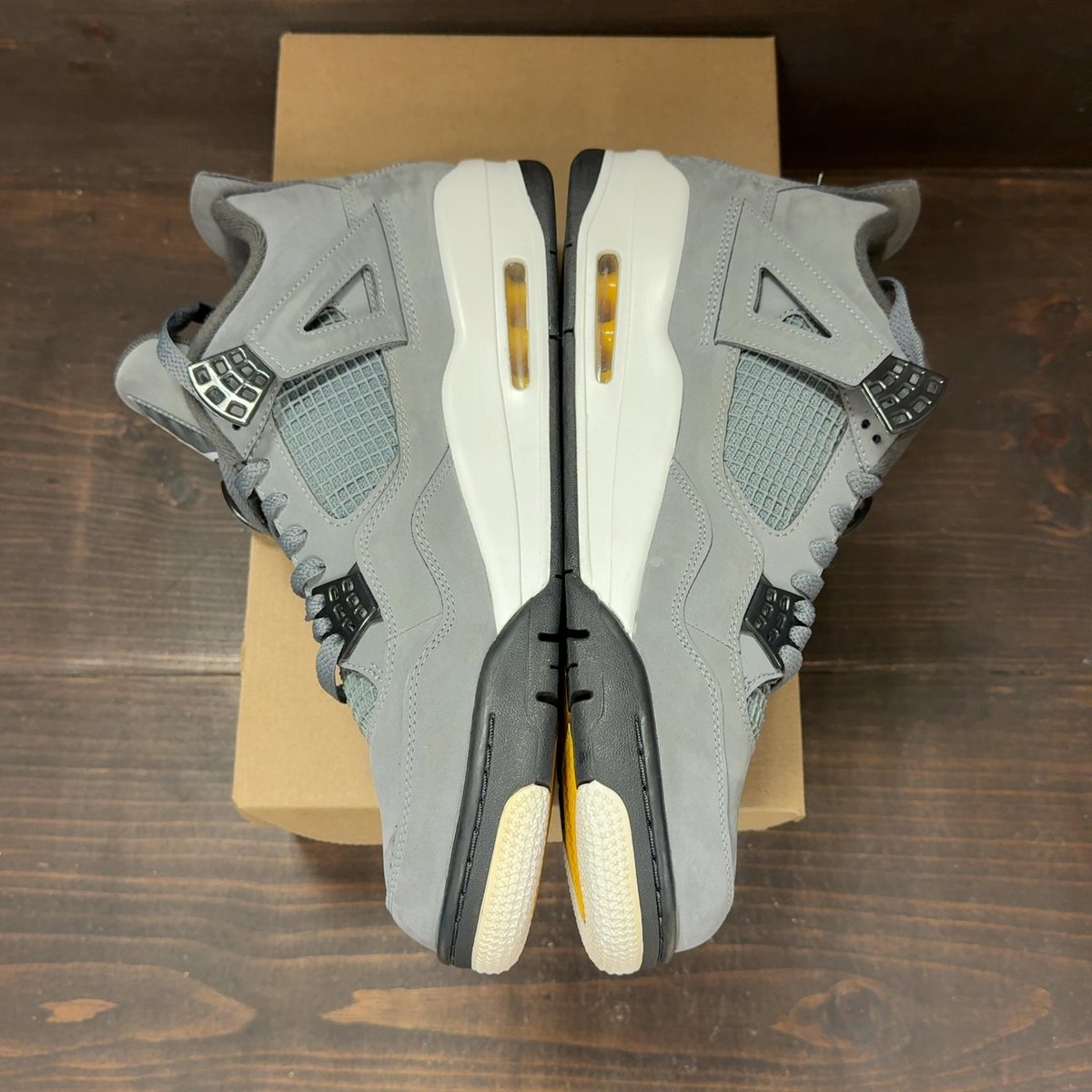 Jordan 4 Retro Cool Grey (2019) Size 12 (Pre-Owned) - aux