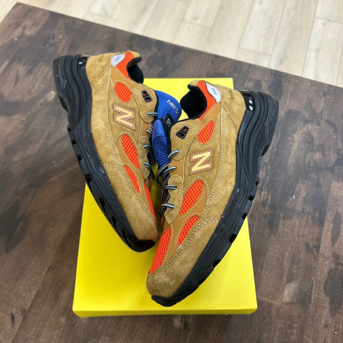 New Balance 992 MiUSA Action Bronson Tiger Eye - Image 1