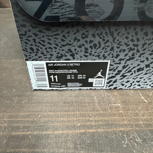 Jordan 3 Retro Fear Pack (2023) Size 11 (Pre-Owned) - Image 7