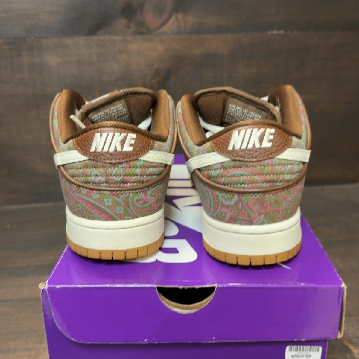 Nike SB Dunk Low Pro Paisley Brown - Image 5