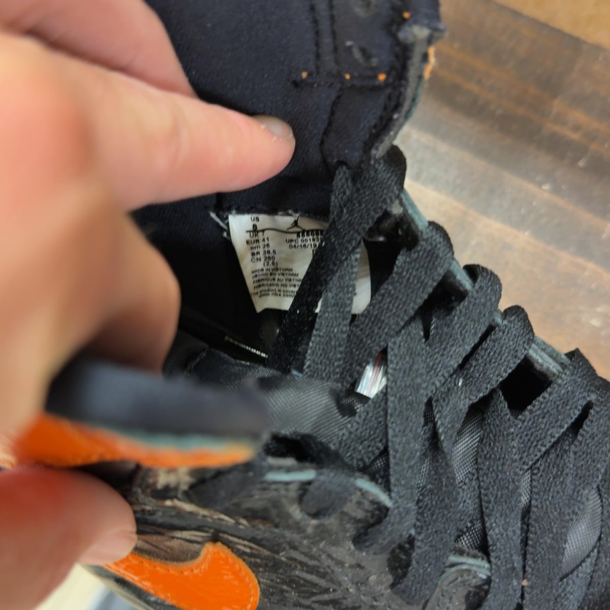 Jordan 1 Retro High Shattered Backboard 3.0 Size 8 (Pre-Owned) - Image 7