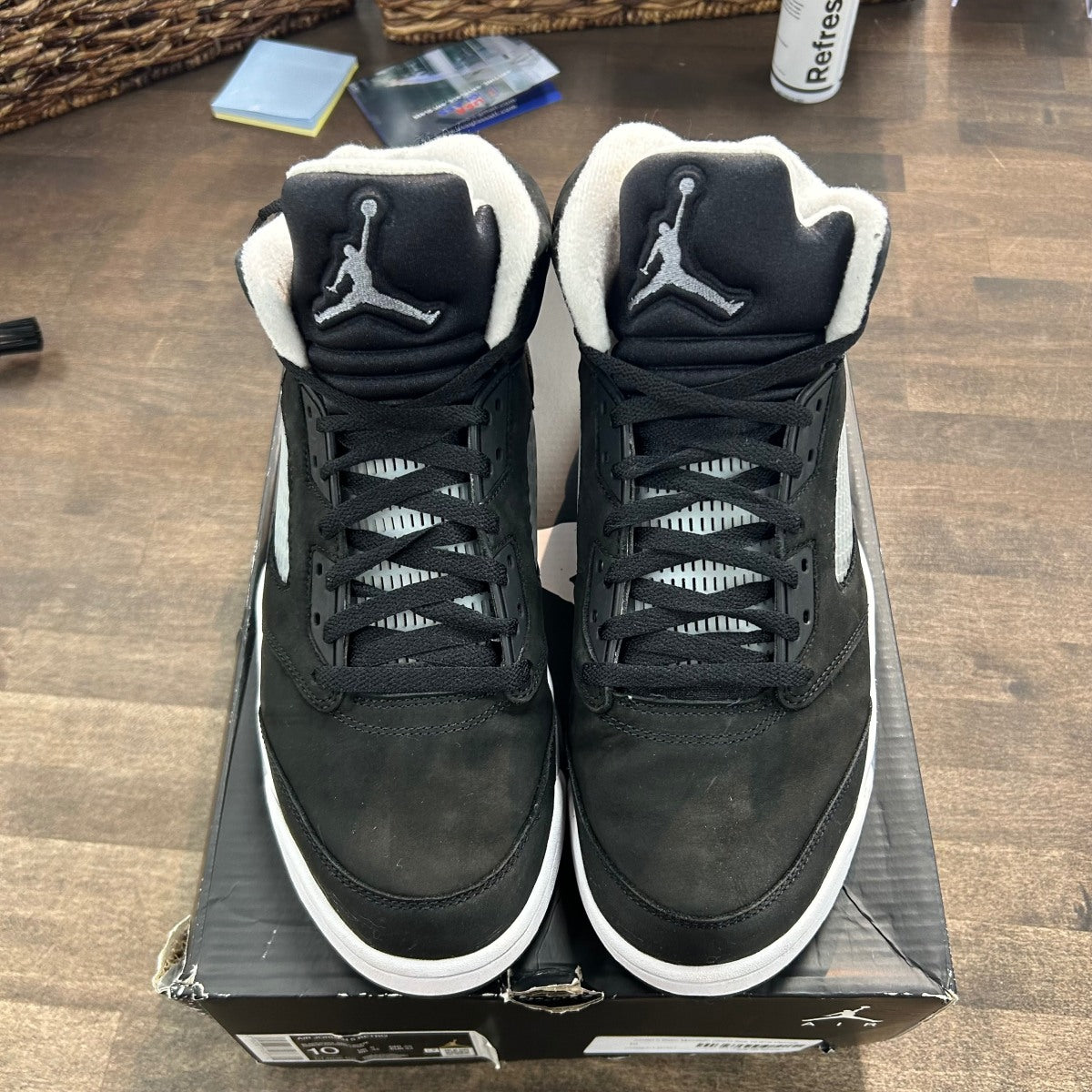 Jordan 5 Retro Moonlight (2021) Size 10 (Pre-Owned) - Image 2