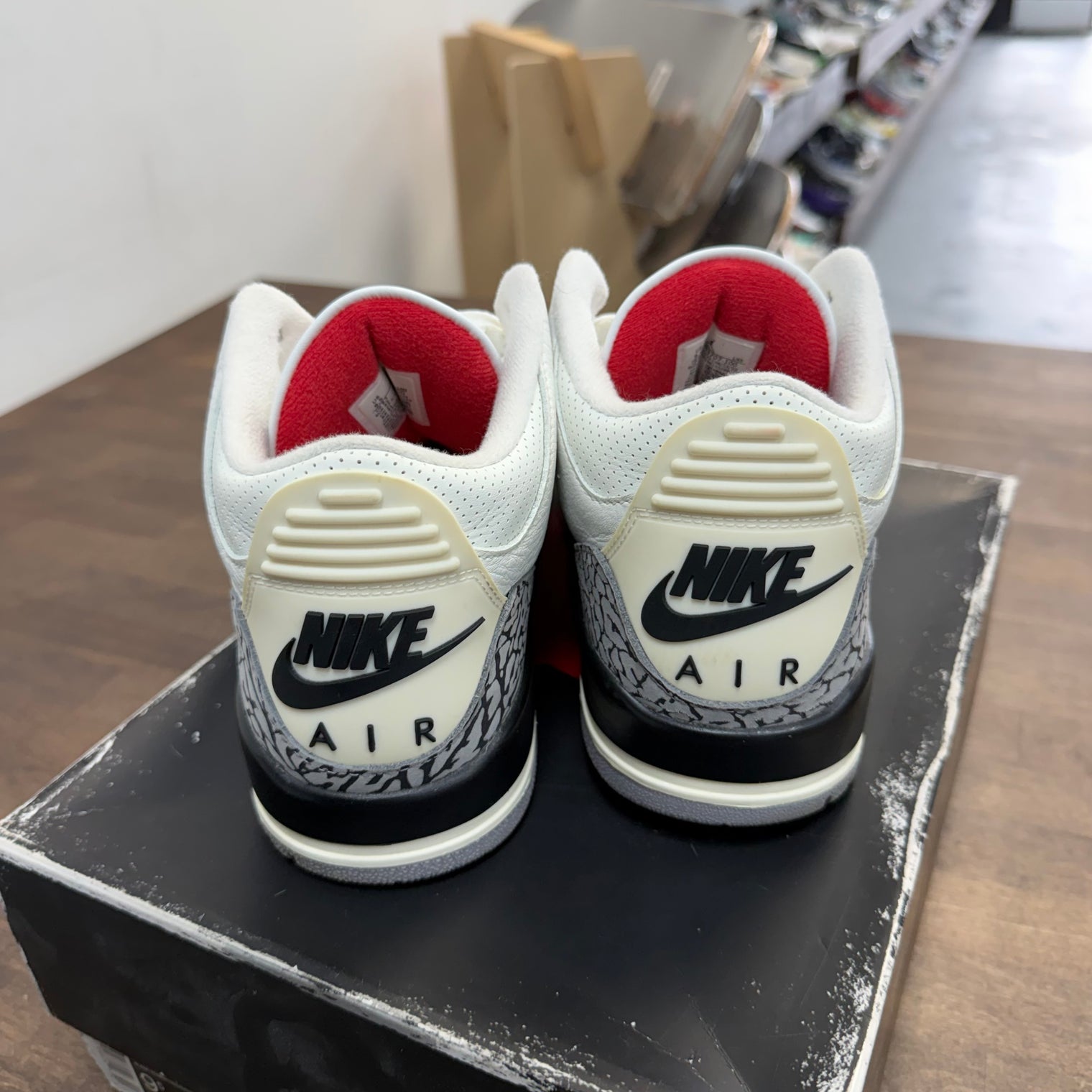 White Cement Jordan 3 Reimagined (USED)