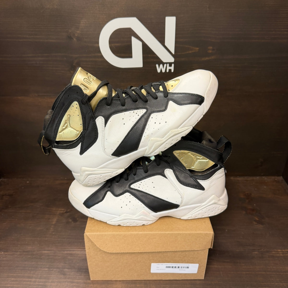 Jordan 7 Retro Championship Pack Champagne Size 10.5 (Pre-Owned) - Image 1