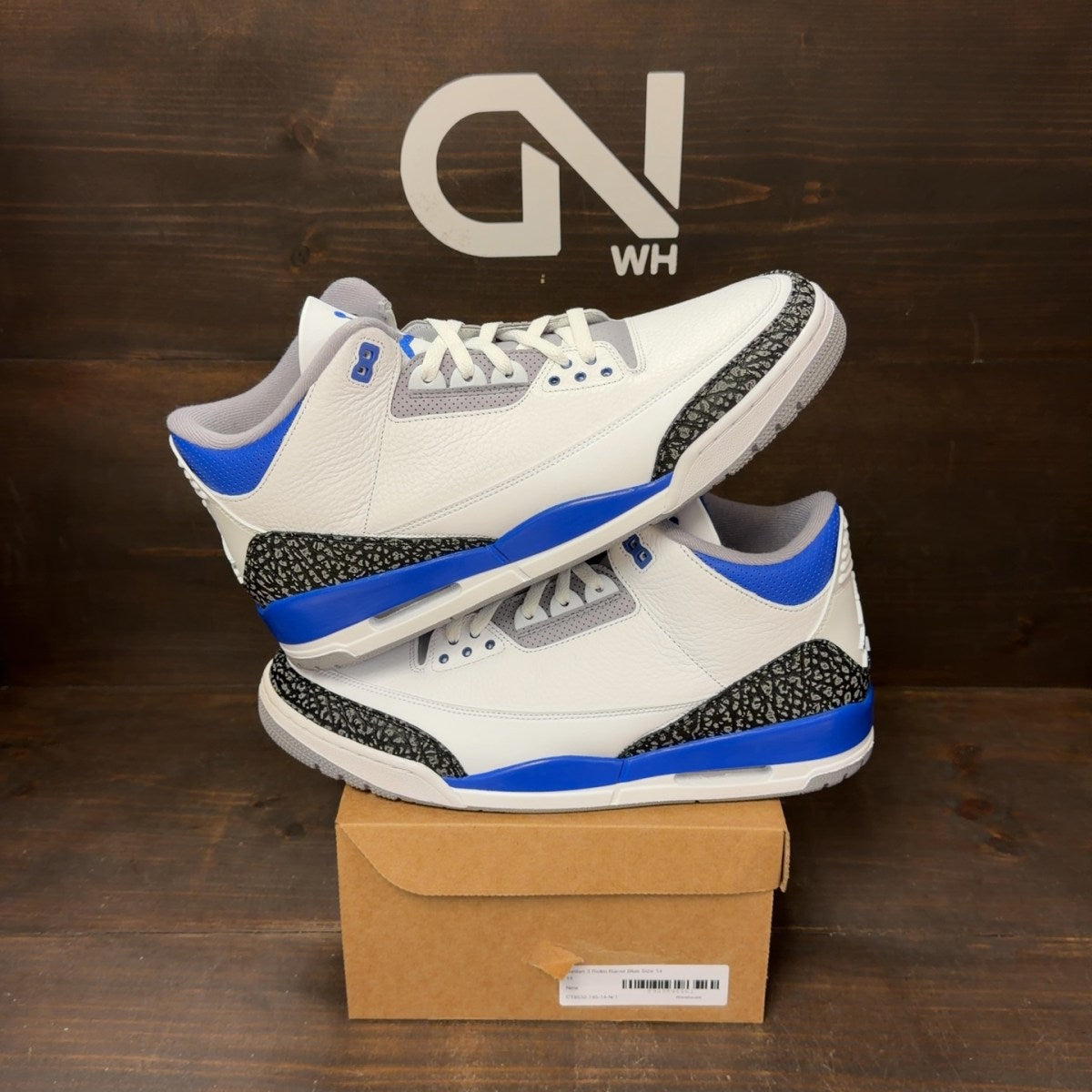 Jordan 3 Retro Racer Blue Size 14 - Image 1