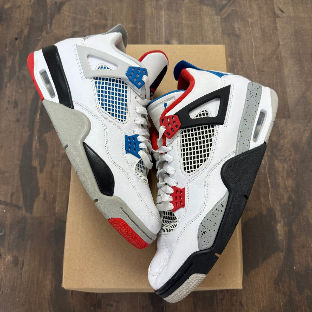 Jordan 4 Retro What The Size 9 (Pre-Owned) - Image 1