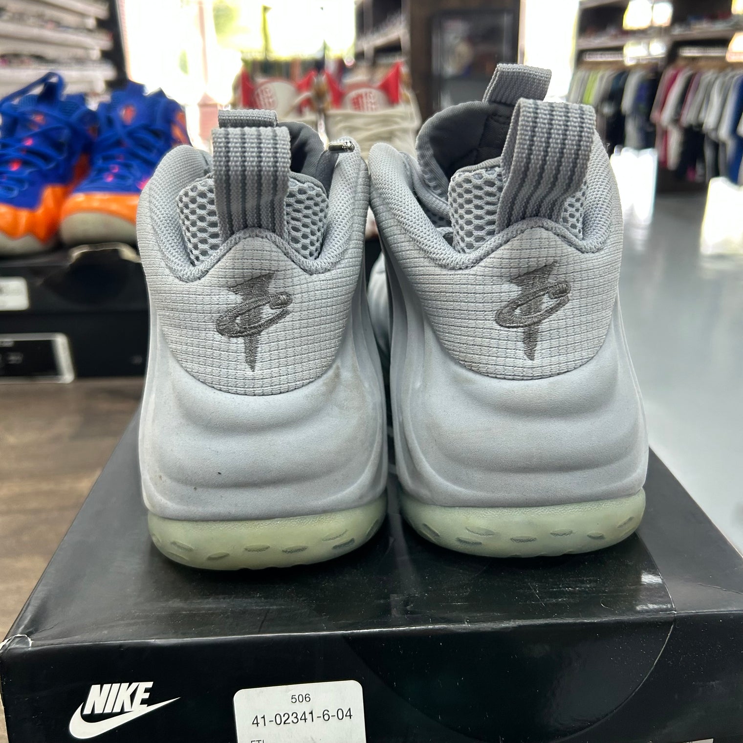 Nike Air Foamposite One Wolf Grey Suede (Used)