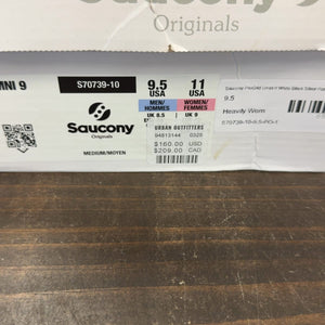 Saucony ProGrid Omni 9 White Black Silver Purple Size 9.5 (Pre-Owned) - aux